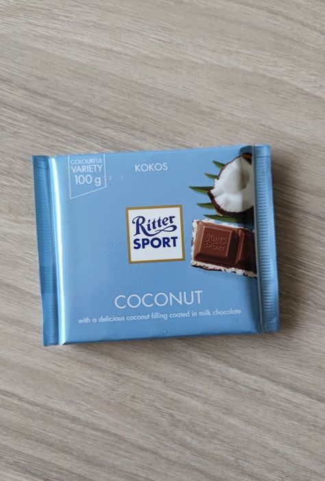 ritter sport, coconut, chocolate, my photo Ritter Sport Chocolate, Aesthetic Oc, Coconut Chocolate, Ritter Sport, Enjoy Life, Chocolate Milk, Chocolates, Coconut, Wallpapers