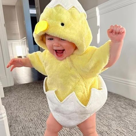 Amazon.com: 2024 Baby Chick Costume Infant Chicken Dress and Outfit Cute Chick Easter Costume Newborn Zipper Bodysuit : Toys & Games Baby Chicken Costume, Chicken Animal, Chicken Costume, Chicken Dress, Chicken Costumes, Easter Costume, Cute Chicken, Girl Cosplay, Cosplay Cute