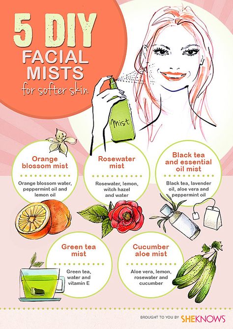 Diy Facial, Makijaż Smokey Eye, Beauty Remedies, Diy Skincare, Natural Diy, Face Mist, Diy Body, Facial Mist, Beauty Recipe