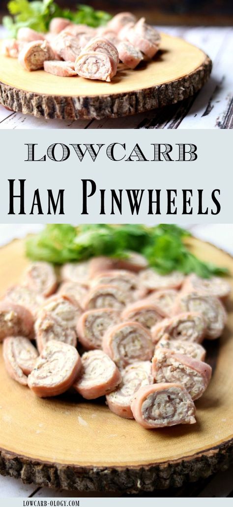 Quick and unbelievably easy ham pinwheels recipe is low carb, keto friendly, and a satisfying snack or appetizer. Ham and cheese pinwheels recipe includes numerous variations and tips for making this easy, Atkins inspired snack. Perfect for those first days on a low carb diet! #from Lowcarb-ology.com #lowcarbsnacks, #atkins, #forparty via @maryelowcarb-ology Appetizer Pinwheels, Adkins Recipes, Ham Pinwheels, Paleo Recipes Snacks, Ham And Cheese Pinwheels, Pinwheels Recipe, Restless Chipotle, Cheese Pinwheels, Easy Ham