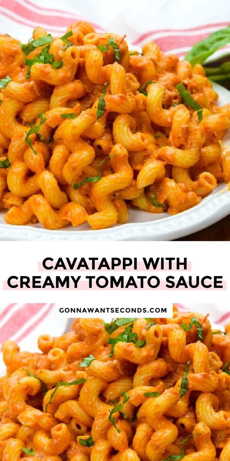 Cavatappi Pasta Bake, Creamy Cavatappi Pasta, Capatavvi Pasta Recipes, Cavapati Pasta Recipes, Cavatappi Recipes, Cavatappi Pasta Recipes, Cavatappi Pasta, Pasta Recipes For Dinner, Prosciutto Recipes