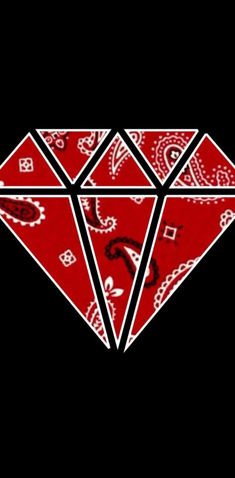 Bloods Gangster, Red Bandana Wallpaper, Blood Gang Wallpaper, Bandana Wallpaper, Diamond Wallpapers, Blood Gang, Gang Color, Savage Wallpapers, Blood Wallpaper