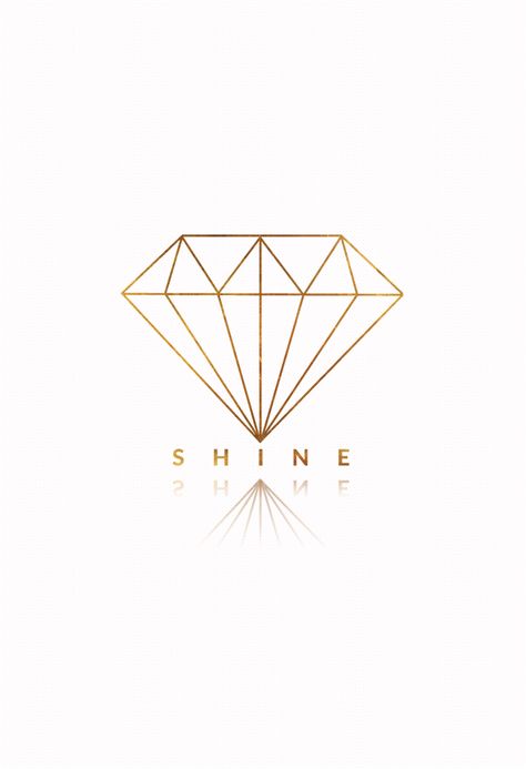 AMANDA INEZ : Shine Bright Like A Diamond | Wallpapers #shine Diamond Wallpapers, Shine Logo, Diamond Tattoos, Diamond Wallpaper, Diamond Logo, Geniale Tattoos, Shine Bright Like A Diamond, Diamond Design, 로고 디자인