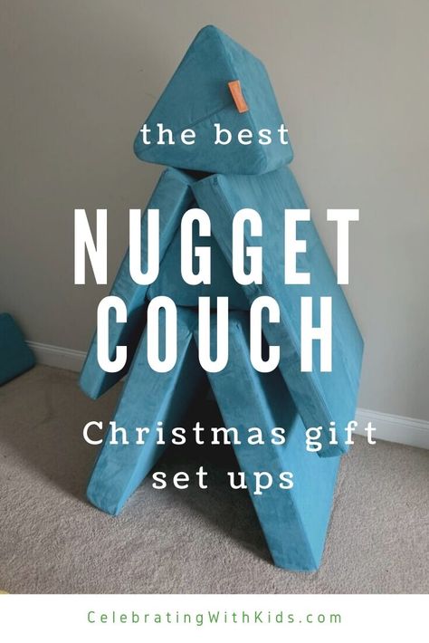 Nugget Christmas Build, Nugget Couch Ideas Christmas, Christmas Nugget Builds, Nugget Set Up, Nugget Couch Christmas Tree, Christmas Nugget Couch, Nugget Couch Tree, Nugget Christmas Tree Build, Nugget Couch Accessories