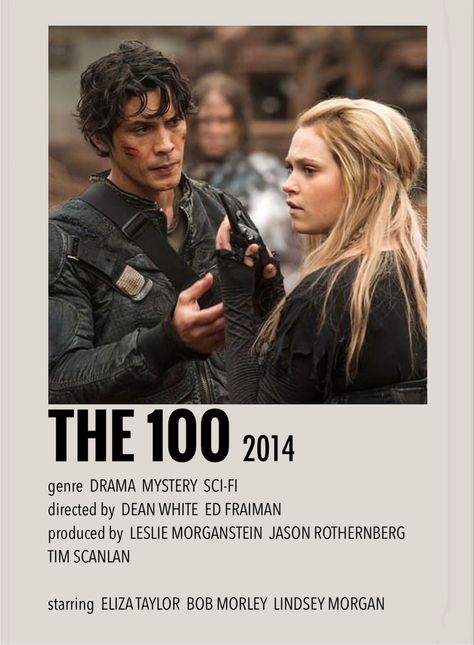 Tv Show Aesthetic, Show Polaroid Poster, Poloraid Posters Movies, The 100 Minimalist Poster, Minimalist Polaroid Film Posters, The 100 Movie Poster, Tv Show Polaroid Posters, The 100 Polaroid Poster, Minimalist Polaroid Film Posters Tv Shows