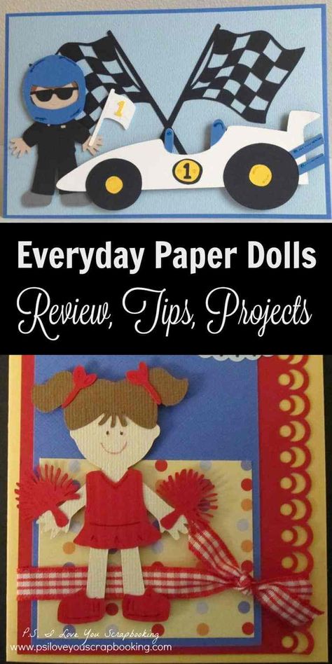 Scrapbooking Tips, Paper Doll Craft, Paper Punch Art, Homemade Paper, Cricut Cuttlebug, Svg Ideas, Cricut Expression, Paper Doll Dress, Cricut Tips