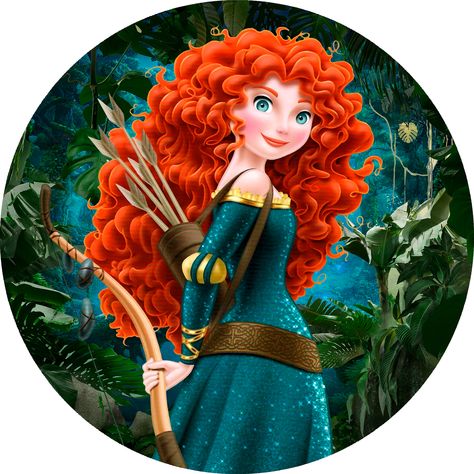 Disney Princess Merida, Disney Silhouette Art, Merida Disney, Flamingo Craft, Walt Disney Princesses, Background Photo Studio, Beauty And The Beast Movie, Tema Disney, Princess Merida