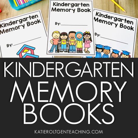 Interested in creating memory books for your kindergarten students this year? This post has an editable memory book for you to grab! Kindergarten Crown, Memory Book Kindergarten, Pumpkin Life Cycle, Life Cycles Activities, Fall Kindergarten, Literacy Games, Kindergarten Class, Student Drawing, Reading Classroom