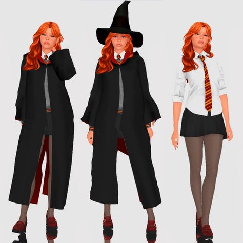 gryffindor! | sim download | | deepmoon Sims 4 Cc Hufflepuff, Sims 4 Cc Hogwarts Clothes, Sims 4 Robe Accessory, Hogwarts Uniform Sims 4 Cc, Sims 4 Cc Harry Potter Patreon, Draco Malfoy Sims 4 Cc, Sims 4 Marauders, Sims4 Harry Potter Cc, Sims 4 Raincoat