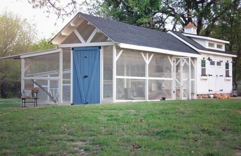 Big Chicken Coop, Chicken Coop Ideas, Big Chicken, Portable Chicken Coop, Biggest Chicken, Chicken Pen, Coop Ideas, Raise Chickens, Coop Design