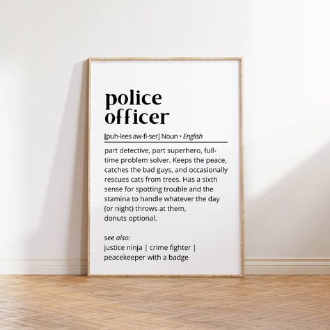 Police officer costume