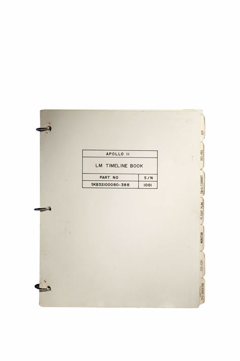 For Sale: The Instruction Manual Used During the First Moon Landing - Atlas Obscura The Astronauts, Modern Physics, Manual Design, Zine Design, Buzz Aldrin, Manual Book, Portfolio Book, Neil Armstrong, Apollo 11