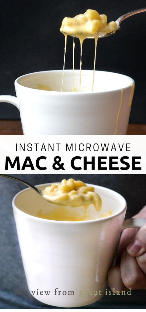 Quick Mac And Cheese Microwave, Macaroni And Cheese Microwave, Macaroni And Cheese In A Mug, Microwave Mac And Cheese In A Mug, Mug Mac And Cheese Microwave Recipes, Fast Mac And Cheese, Dinner In A Mug, Mac And Cheese Recipe Microwave, Macaroni And Cheese For One