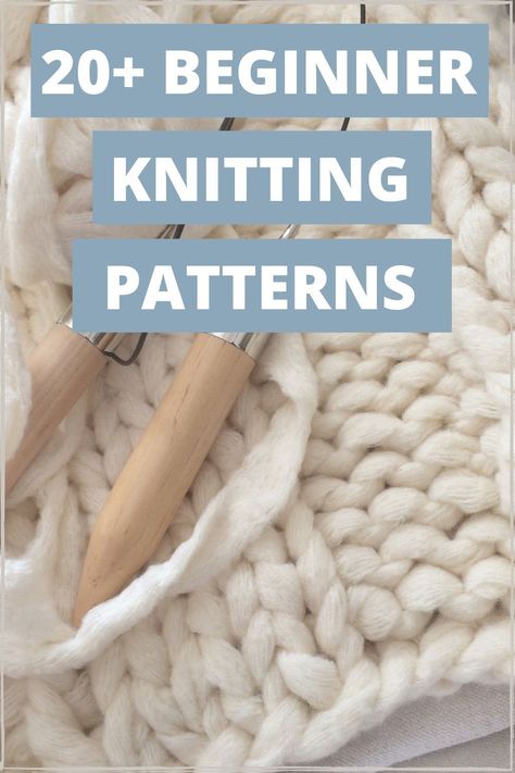 Over 20 Easy Knitting Patterns for Beginners {FREE} We Are Knitters Pattern Free Knitting, Free Knitting Patterns Using Circular Needles, Easy Knit Patterns For Beginners, Free Beginner Knitting Patterns Simple, Knitting Instructions For Beginners, Easy Knit Stitches For Beginners, Easy Free Knitting Patterns Simple, Basic Knitting Projects, Free Easy Knitting Patterns For Beginners