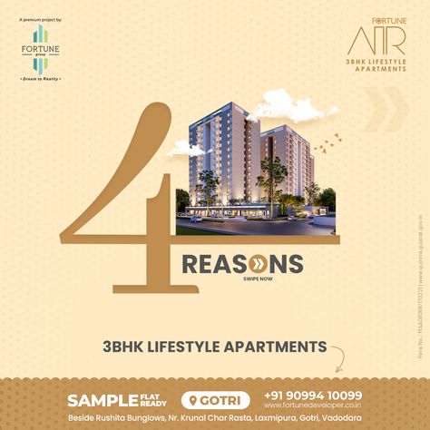 Fortune Air 3BHK Apartments Real Estate Urdu Post, Investment Real Estate, Real Estate Location Creative Ads, Welcome Social Media Post, Luxury Real Estate Creative Ads, Real Estate Creative Ads Social Media, Real Estate Ads Design Creative, Creative Real Estate Ads, Real Estate Creative Ads