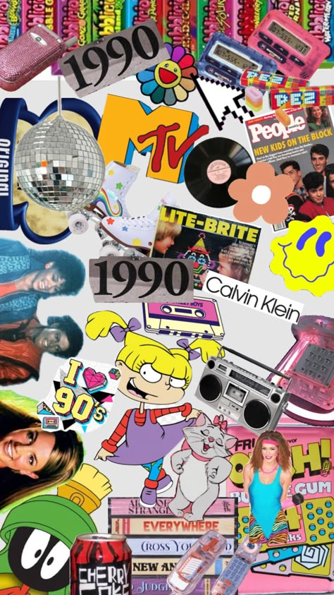 90s Junk Food, 90s 00s Nostalgia, 90s Moodboard Aesthetic, 90s Tv Aesthetic, Throwback Aesthetic 2000s, 90s Yearbook, 90s Collage, 1990s Aesthetic, Throwback Aesthetic