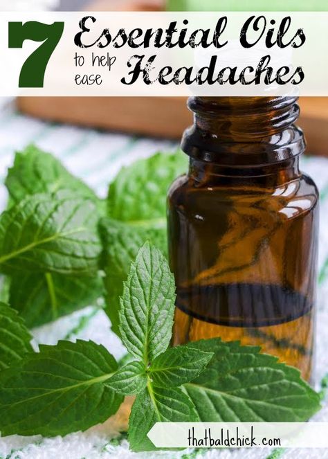 7 essential oils to help ease headaches @thatbaldchick Peppermint Oil For Skin, Diy Mouthwash Recipes, Peppermint Oil For Spiders, Diy Mouthwash, Peppermint Oil Uses, Peppermint Oil Benefits, Chest Congestion Remedies, Congestion Remedies, Homemade Mouthwash