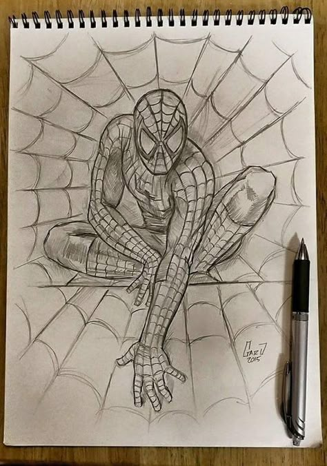 Really Cool Super Hero Compression Shirts, 50% OFF! Available for purchase, shop now while supplies last! Spiderman Sketches, Marvel Art Drawings, Spiderman Drawing, Spiderman Art Sketch, Marvel Drawings, Arte Sketchbook, Sketchbook Art, Jeremy Renner, Doodle Art Designs