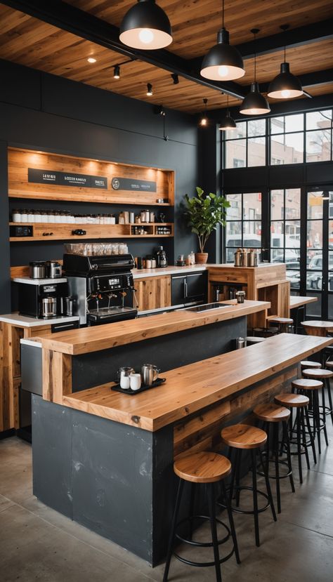 Ready to transform your coffee shop? Explore furniture ideas that bring character, style, and function to your space. From smart materials to multi-functional designs, elevate your coffee bar with expert tips from Tanic Design. Read for inspiration! #CafeDesignTips #CoffeeShopFurniture #FunctionalDesign #SpecialtyCafe #StylishInteriors #CoffeeBarIdeas #HospitalityInspo #TanicDesign Coffee Bar Store Design, Coffee Shop Bar Seating, Coffee Shop Small Spaces Design, Coffee Bar Ideas For Cafes, Cafe Interior Design Modern Coffee Shop, Coffee Shop Furniture Ideas, Coffee Shop Ideas Unique, Coffeeshop Designs, Small Coffee Shop Ideas