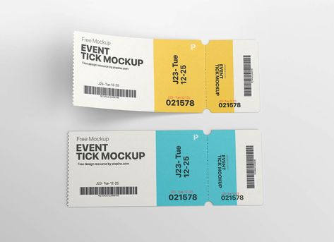 Bus Stop Advertising, Ticket Mockup, Restaurant Menu Card, Event Entry, Ticket Design, Iphone Mockup, Free Psd Mockups Templates, Mockup Downloads, Psd Mockup Template