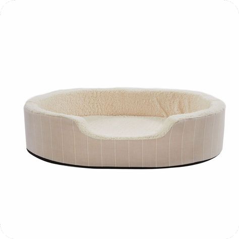 [AffiliateLink] Your Dog Will Find The Optimal Comfort He Deserves On This Top Paw Tan Striped Orthopedic Cuddler Dog Bed. This Great-Looking Dog Bed Features A Removable Pillow, And Is Soft And Plush For True Relaxation When Your Dog Lays His Head Down To Rest. Only At Petsmart. Features: Orthopedic Cuddler Thick Supportive Foam Comfortably Cushions Joints Removable Pillow Machine Washable Cover Includes: 5 Cuddler Bed Color: Tan, White Cute Dog Beds For Big Dogs, Aesthetic Dog Bed, Dog Beds For Large Dogs, Stylish Dog Beds, Cute Dog Beds, Puppy Room, Flea Shampoo, Bed Color, Pet Spray