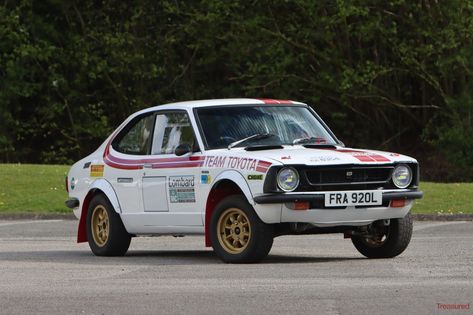 1972 Toyota Corolla TE27 Rally Car Classic Cars for sale - Treasured Cars 1970 Toyota Corolla, Toyota Rally Car, 1979 Toyota Corolla, Japan 90s Cars, Period Color, Japanese Used Cars, Toyota Alphard, Safety Devices, Car Museum