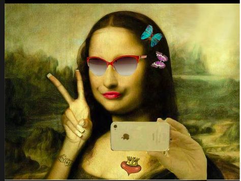 Hipster Mona Lisa Instagram Profile Picture Ideas, Best Profile Pictures, Facebook Profile Picture, Crazy Funny Pictures, Profile Pictures Instagram, Creative Profile Picture, Cartoon Profile Pictures, Funny Profile, Picture Icon