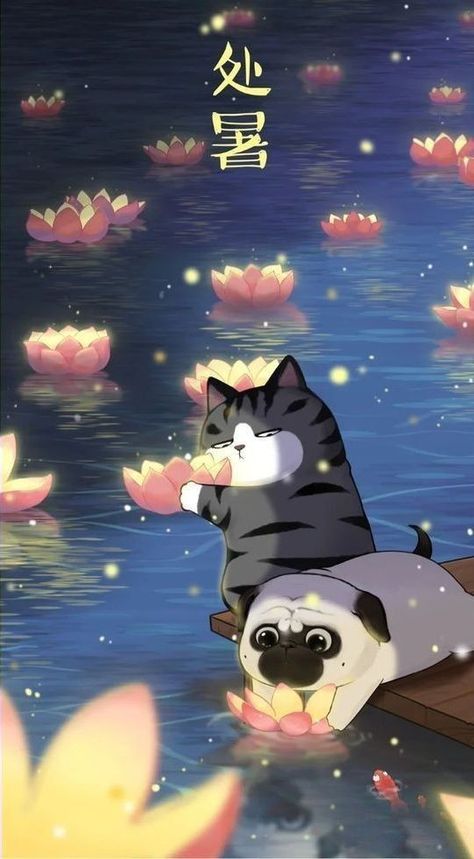 Tiger Bunny, Whimsical Wallpaper, Animales Cute, Dogs Aesthetic, Anime Nails, Iphone Wallpaper Kawaii, Cute Fall Wallpaper, Animal Drawing, Wallpaper Cute