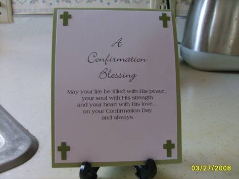 Confirmation Sentiments, First Communion Cards, Confirmation Cards, Baptism Cards, Rubber Stamp Art, Art Paper Craft, Stamp Art, First Communion, Rubber Stamp