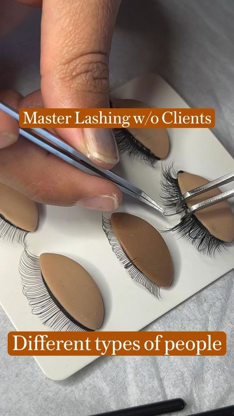 #eyelashextension for beginners in 2022 | Eyelash extensions, Eyelash technician, Eyelash extensions salons Types Of Eyelash Extensions, Eyelash Studio, Eyelashes Tutorial, Eyelash Extensions Salons, Lash Extentions, Lashes Tutorial, Eyelash Tips, Eyelash Technician, Lash Extensions Styles