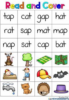 CVC WORD at-ap Language: English Grade/level: KINDERGARTEN School subject: English language Main content: CVC words Other contents: Activity Phonics Ap Worksheet, Cvc Spelling Activities, Read And Find Cvc Words, At Cvc Words, Ap Words Worksheet, Cvc Words Worksheets Free Printable, Cvc Word Activities Kindergarten, Cvc Word Activities Free Printable, Ap Words