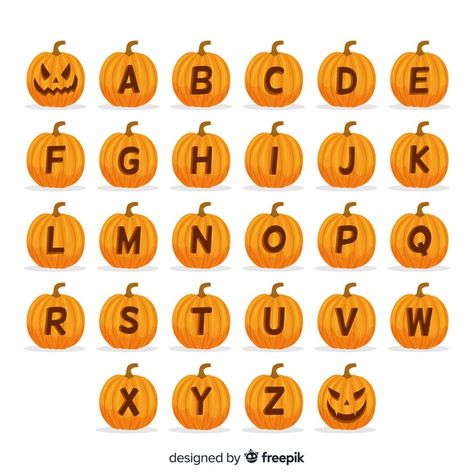 Pumpkin Alphabet, Kindergarten Halloween, Halloween Alphabet, Halloween Kindergarten, About Halloween, Board Art, Small Pumpkins, English Alphabet, Easter Activities