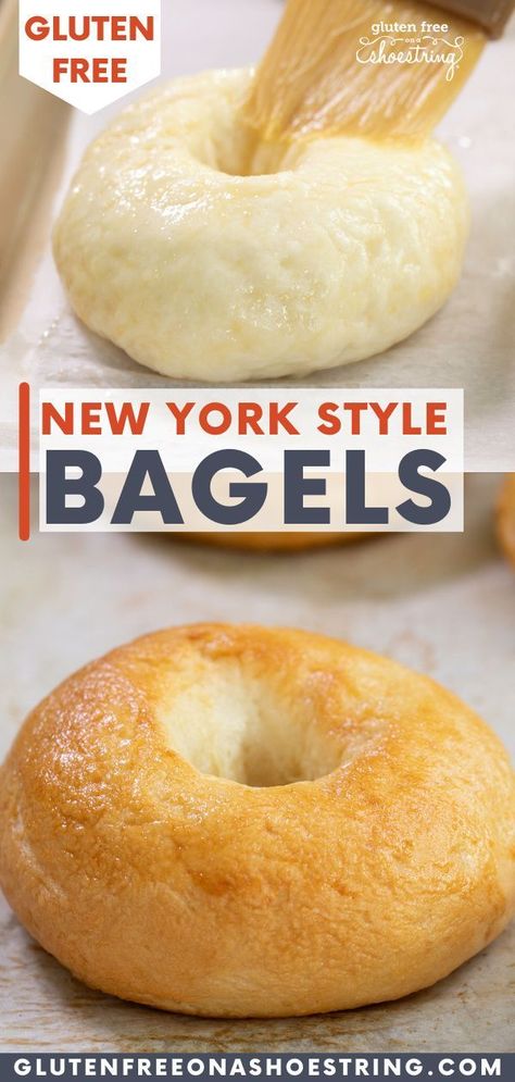 Gluten Free Bagel Recipe, Gluten Free Bagels, Plain Bagel, Pain Sans Gluten, Gluten Free Breakfast, Gluten Free Recipes Bread, Bagel Recipe, Homemade Gluten Free, Gluten Free Eating