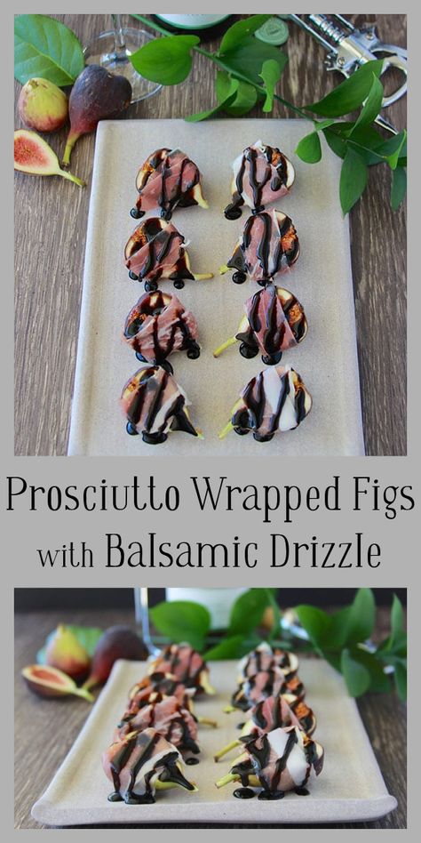 Fig And Prosciutto, Figs And Prosciutto, Fig Appetizer Recipes Simple, Fig And Prosciutto Appetizer, Fig Wrapped In Prosciutto, Prosciutto Wrapped Figs, Figs With Prosciutto, Figs Wrapped In Prosciutto, Fig And Prosciutto Crostini