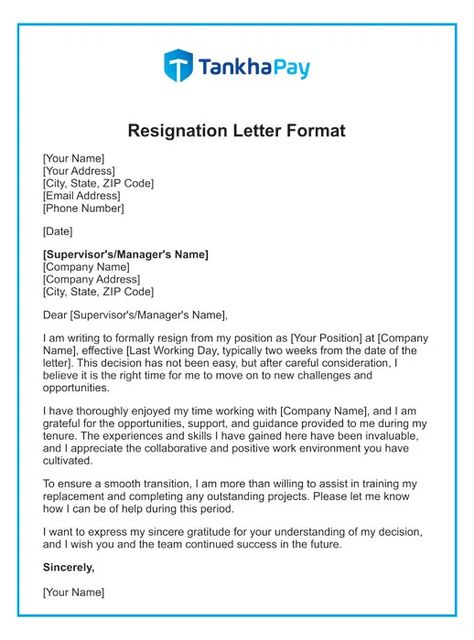 HR and payroll Management Software How To Write Resignation Letter, Work Resignation Letter, Formal Business Letter Format, Employee Resignation Letter, Professional Resignation Letter, Resignation Letter Format, Letter Of Resignation, Letter Format Sample, Short Resignation Letter