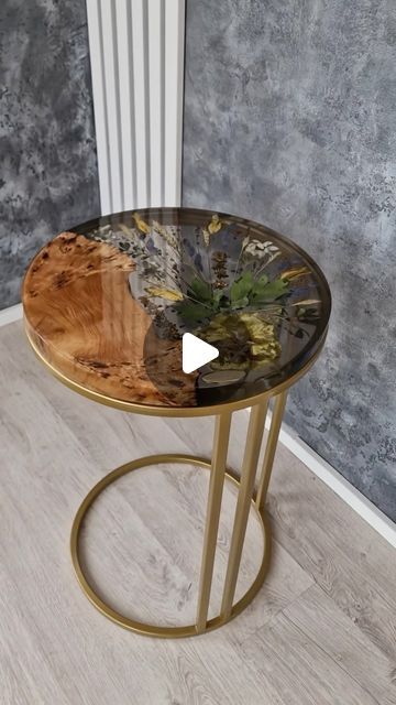 Craft Resin Epoxy - The Clear Choice for Artists & Crafters on Instagram: "Transform Your Space with a Touch of Nature! 🌿  Discover the art of bringing the outdoors inside with my latest DIY project. Watch as i craft a stunning wooden and resin tabletop, infused with the delicate beauty of real flowers 🌼  This isn’t just any resin; it’s the @craft.resin Deep Pour – the perfect choice for masterpieces like this table. Its crystal-clear finish lets the natural charm of the wood and the vibrant colors of the flowers shine through 🌈  With no bubbles and a high-gloss sheen, this resin is not only non-toxic but also incredibly easy to use  Whether you’re a seasoned pro or a first-time DIYer, you’ll find that achieving a flawless finish is simpler than you think 🛠️  So why wait? Create your o Craft Resin, Outdoors Inside, Delicate Beauty, House Decoration, Real Flowers, The Craft, Epoxy Resin, Crystal Clear, High Gloss