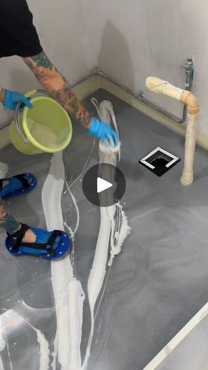 Epoxy Bathroom Floor, Epoxy Bathroom, Art Interior Design, Art Interior, Epoxy Floor, Interior Design Art, Bathroom Floor, Interior Art, Bathroom Flooring