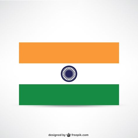 Free vector indian flag | Free Vector #Freepik #freevector #india-flag #indian-flag #india #indian Indian Flag, Cat Stuff, Indiana, Graphic Resources, Vector Free, Flag, India, Design, Patchwork