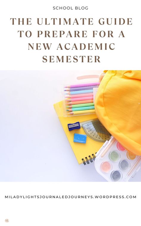 Hey, classes are beginning, so here is a✨New Blog Update✨ that might help you!😉 The new academic semester has come and gone. I hope that you all enjoyed it! How can you be prepared for a new semester? Where do you even start? You probably questioned yourself these, but don't you worry, I got you! Check out my blog to know the answers!😍😉✨Visit my site to read the full blog post and for more helpful blogs! Ps: This is an updated version of my very first school-related blog post🥰🥰 Prep For New Semester, How To Start A New Academic Year, How To Prepare For The First Day Of School, New School Year Goals Student, How To Start A New Semester Tips, New Academic Year, New Semester, School Related, Can You Be