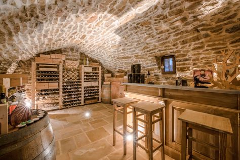 Underground Cellar, Custom Wine Room, Wine Cellar Basement, Wine Cave, Home Wine Cellars, Italy Home, Wine Cellar Design, Cellar Design, Basement Makeover