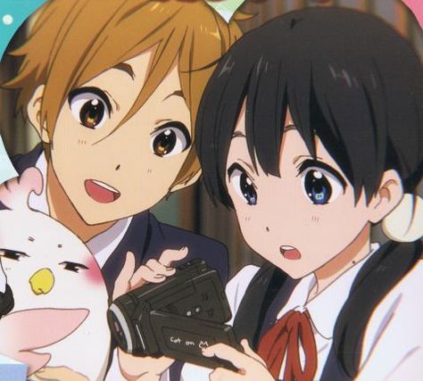 Tamako and michozo Tamako And Mochizou, Mochizou X Tamako, Mochizou Ooji, Tamako Market, Tamako Love Story, Kyoto Animation, A Silent Voice, Fanarts Anime, Anime Couple