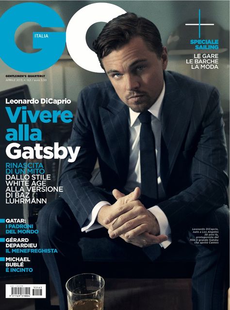 Leonardo DiCaprio Covers GQ Italia’s April 2013 #Tastevin Leonardo Dicaprio Photoshoot, Baz Luhrmann, A Man In A Suit, Man In A Suit, Leo Dicaprio, Gq Men, Gq Magazine, Michael Buble, Beauty Magazine