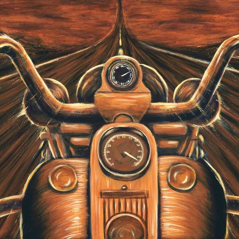 Harley Davidson Painting Sunset painting motorcycle art canvas | Etsy Painting Motorcycle, Art Harley Davidson, Art Moto, Motorcycle Art Painting, Harley Davidson Painting, Street Fighter Motorcycle, Motorcycle Artwork, Motos Harley, Motorcycle Drawing