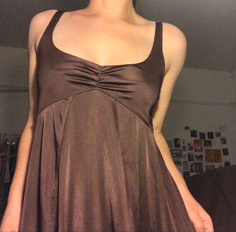 going out outfits date night outfits cute girl outfit aesthetic Empire Waist Dress Aesthetic, Empire Waist Top Outfit, Empire Waist Mini Dress, Empire Waist Dress Casual, Urban Outfitters Aesthetic, Empire Waist Top, Empire Waist Tops, Y2k Dress, Dress Aesthetic