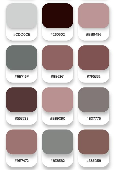 Flat Color Palette, Color Knowledge, Hex Color Palette, Color Schemes Colour Palettes, Good Color Combinations, Colors For Skin Tone, Paint Color Palettes, Muted Color Palette, Hex Codes