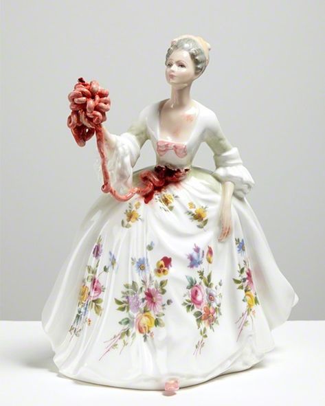 Jessica Harrison Porcelain, Jessica Harrison, Latest Series, Ceramic Figures, Doll Ideas, Pop Surrealism, Christmas 2023, Contemporary Ceramics, Ideas Christmas