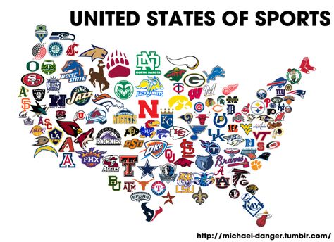 Logo Sport, Different Sports, Usa Map, Pro Sports, 로고 디자인, Nfl Teams, Sports Logo, Kansas City Chiefs, Nfl Football