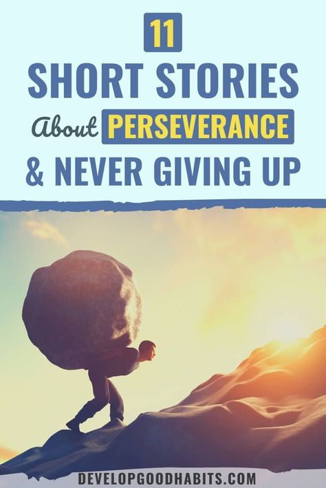 Read inspiring stories of perseverance born of overcoming adversity. Learn how others have faced great challenges and achieved success by pushing through hard times. Increase your motivation with these true stories of perseverance. #perserverance #inspiration #shortstories #adversity Christian Short Stories, Motivational Short Stories, Faith Stories, Inspirational Short Stories, Self Help Skills, Stories Of Success, Overcoming Adversity, Military Kids, Important Life Lessons