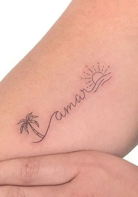 Heart Tattoo Shoulder, Beachy Tattoos, Women Small Tattoos, Small Shoulder Tattoos, On Tattoo, Ear Tattoo Ideas, Mommy Tattoos, Tattoos For Women Half Sleeve, Minimalist Tattoos