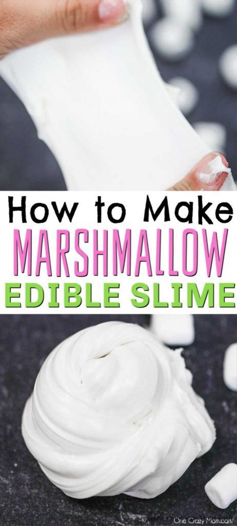 Marshmellow Slime, Marshmallow Slime, Marshmallow Activities, Edible Slime Recipe, Homemade Slime Recipe, Marshmallow Crafts, Edible Slime, Homemade Playdough Recipe, How To Make Marshmallows